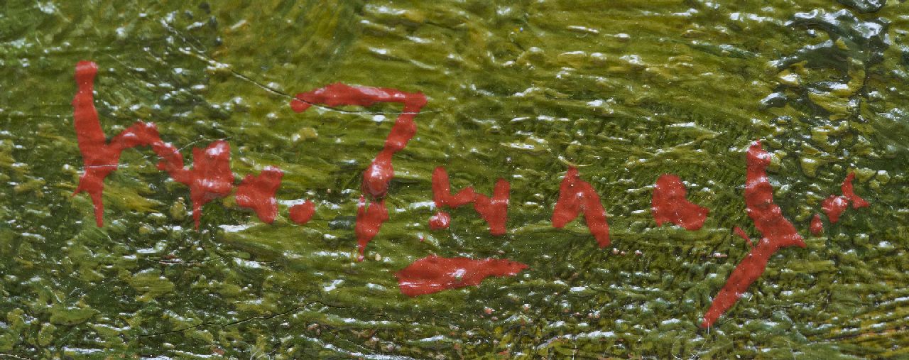 Willem de Zwart Signaturen Bauernhof im Sommer