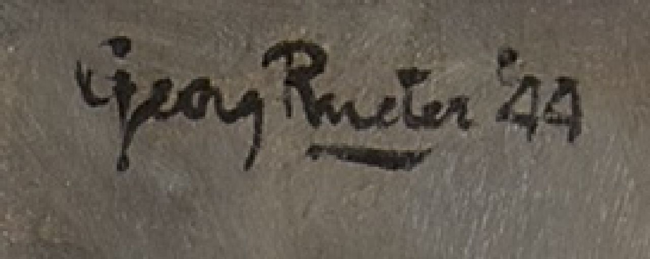 Georg Rueter Signaturen Tulpen