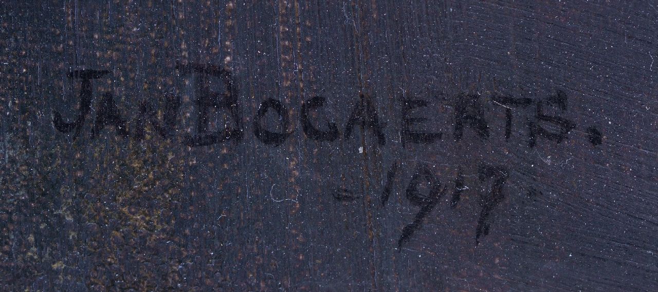Jan Bogaerts Signaturen Stilleben mit Glyzinien und Miniaturporträt