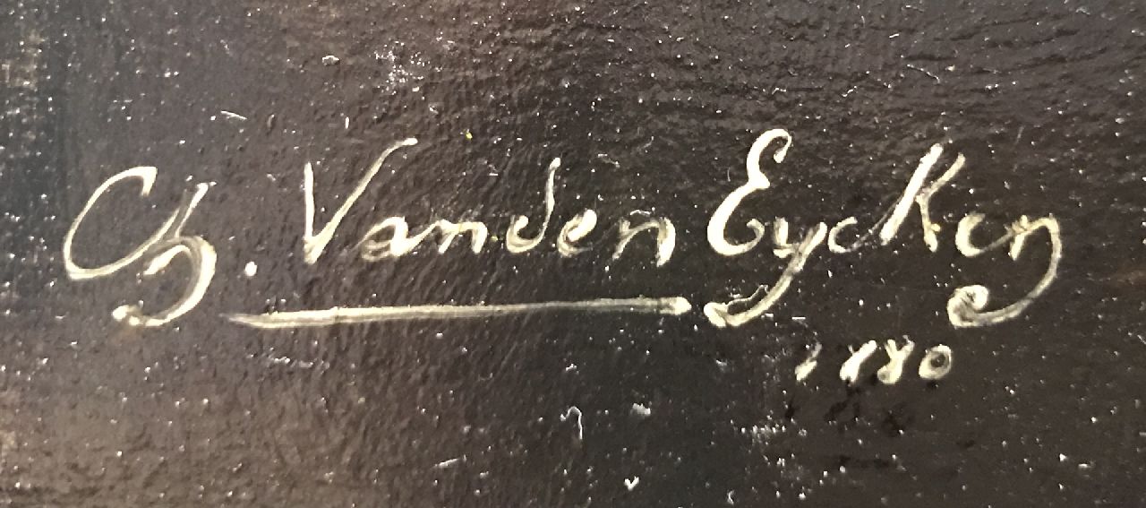 Charles van den Eycken Signaturen Allein in der Küche