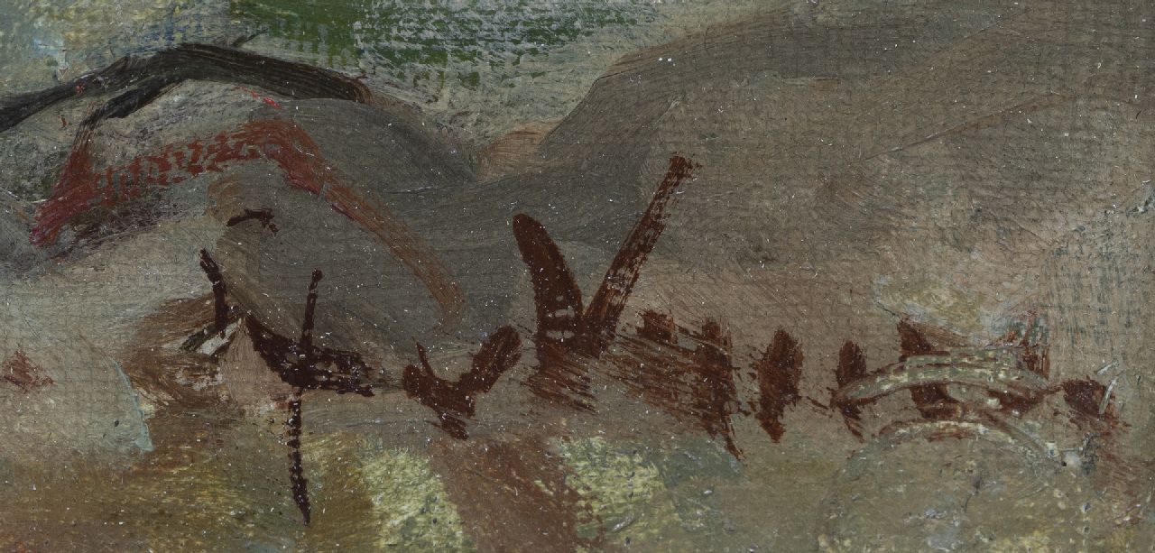 Jan van Vuuren Signaturen Elburg an einem sonnigen Tag