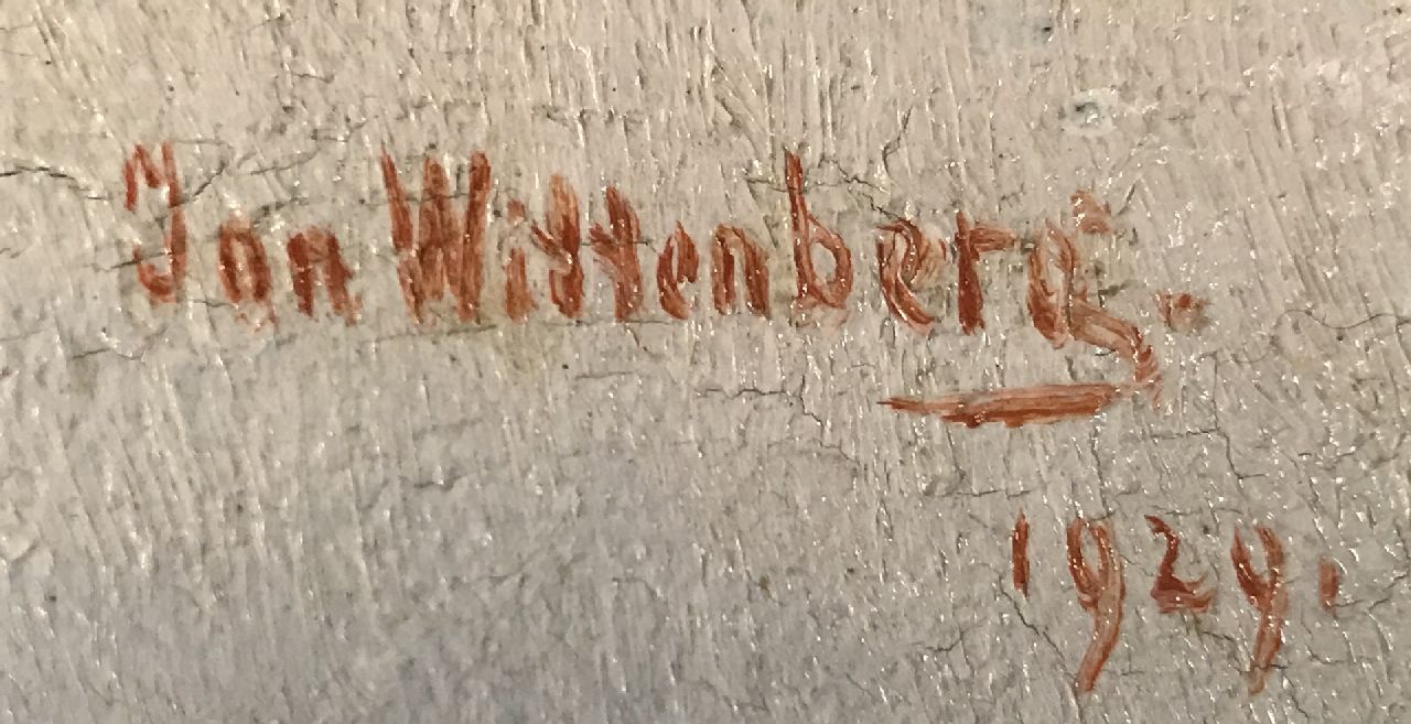 Jan Wittenberg Signaturen Teller mit Tomaten