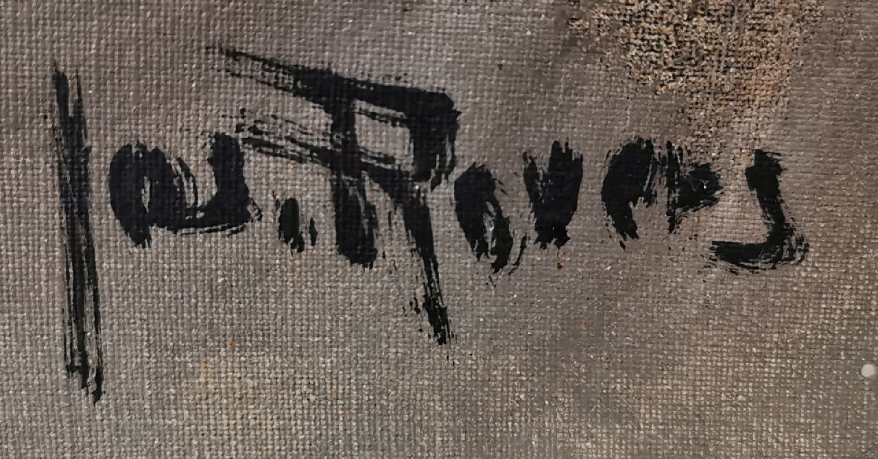 Jos Rovers Signaturen Ruhender weiblicher Akt