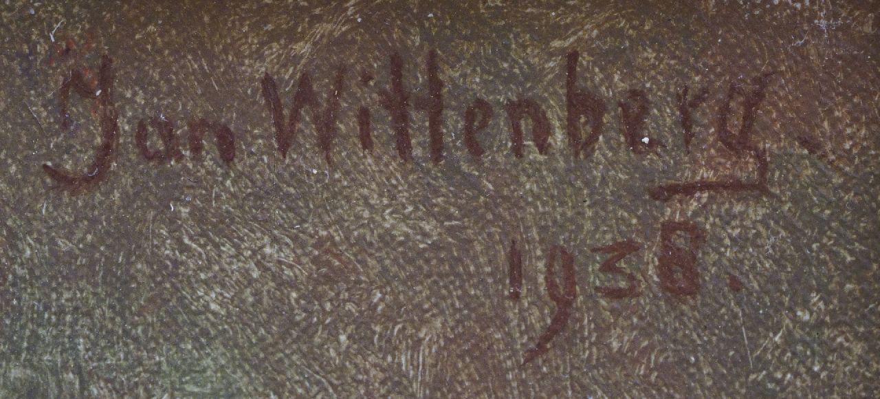 Jan Wittenberg Signaturen Stilleben mit weisser Nieswurz