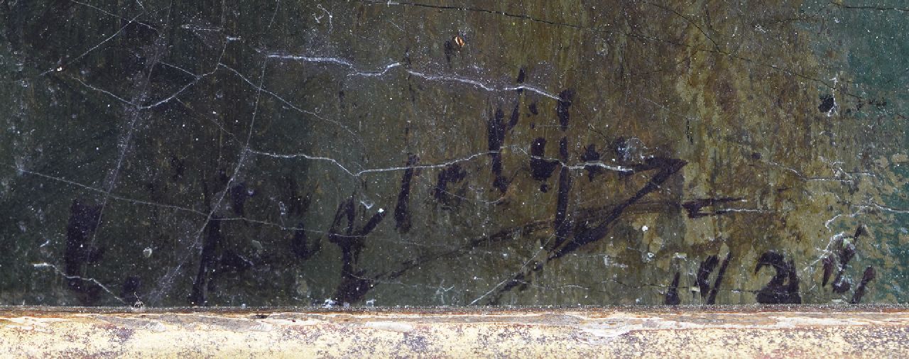 Evert Jan Ligtelijn Signaturen Ansicht von Loenen aan de Vecht