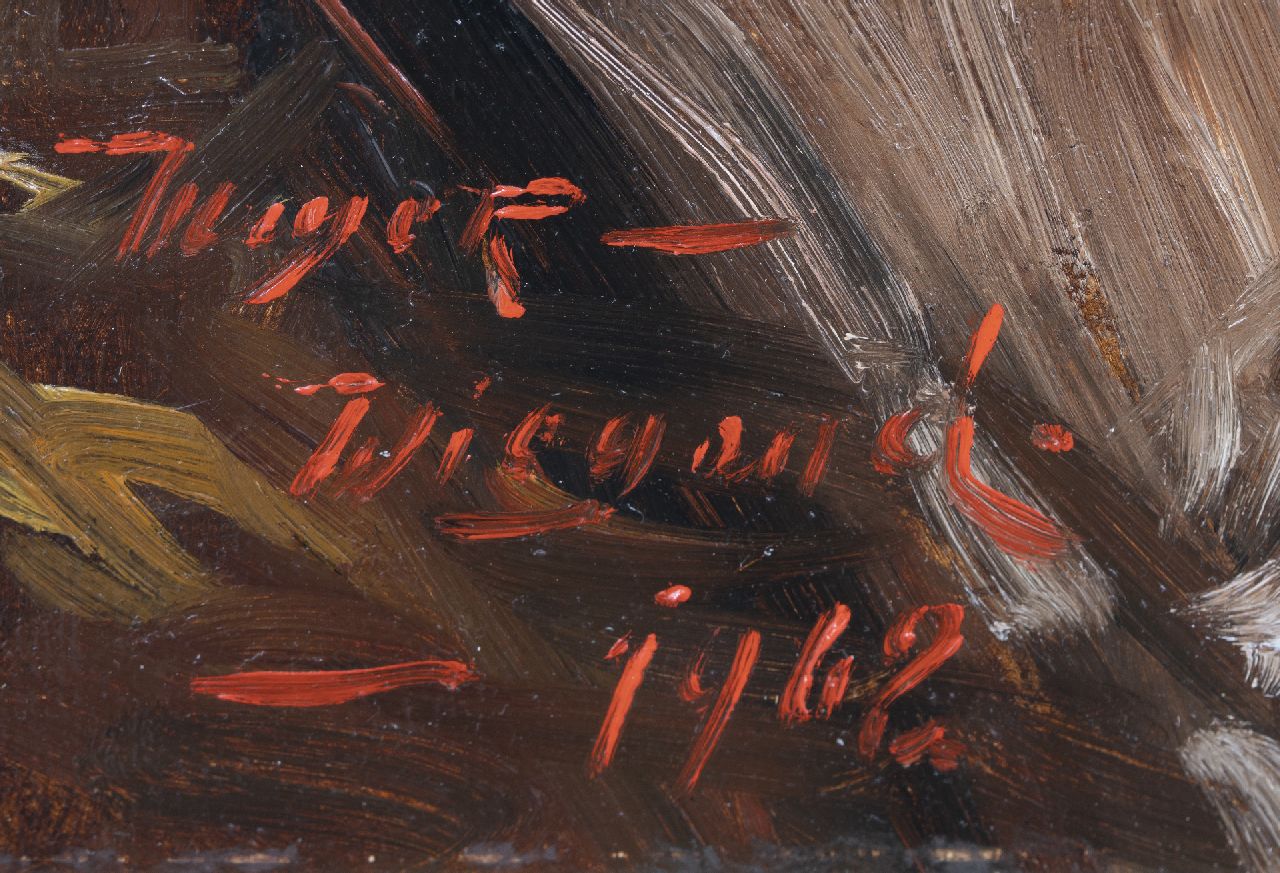 Rolf Dieter Meyer-Wiegand Signaturen Elegante Dame in der Kutsche