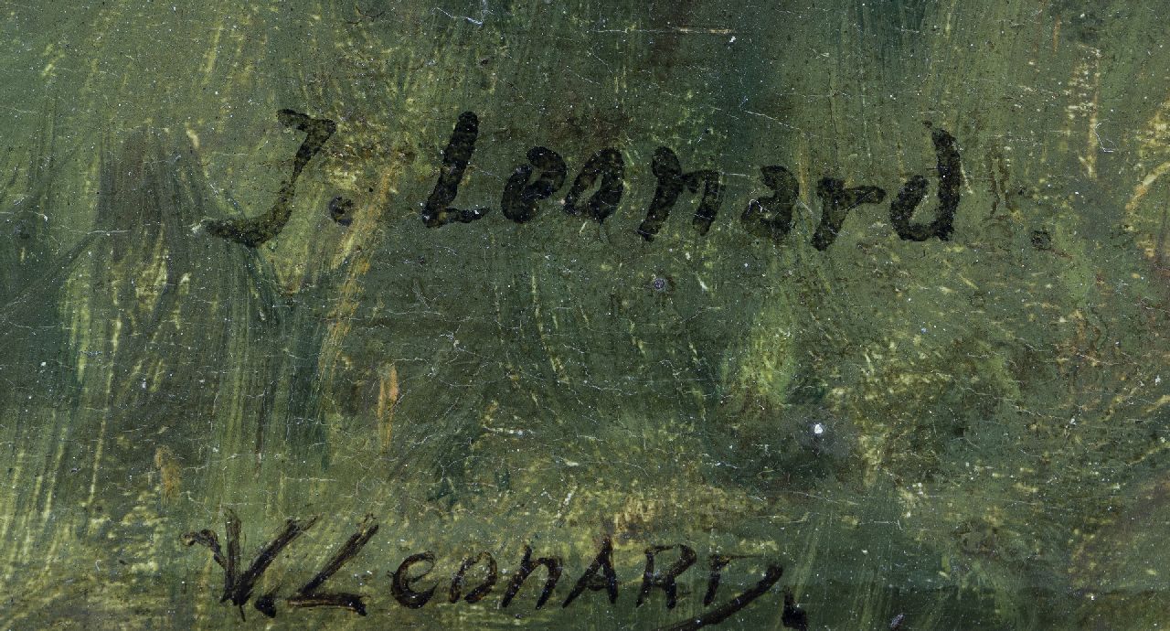 J. Leonard Signaturen Fuchsjagd