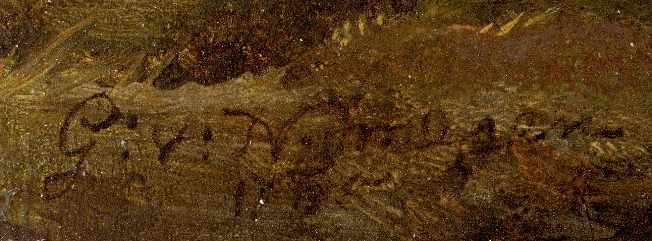 Gerard van Nijmegen Signaturen Hirte und Schäfer bei einem Bach