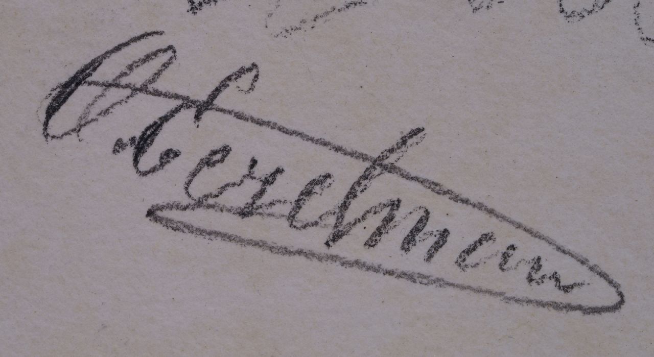 Otto Eerelman Signaturen Bernhardiner Welp