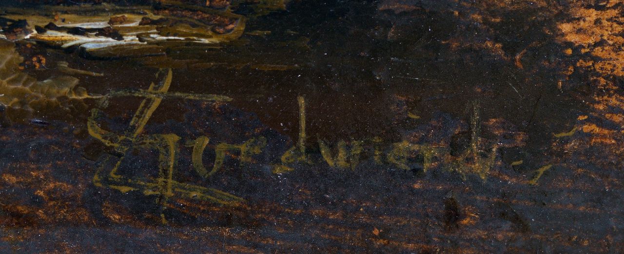 Theo Goedvriend Signaturen Stilleben von Pilzen