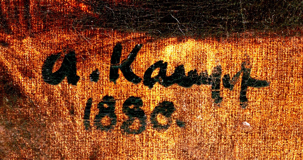 Arthur Kampf Signaturen An der Chorschranke
