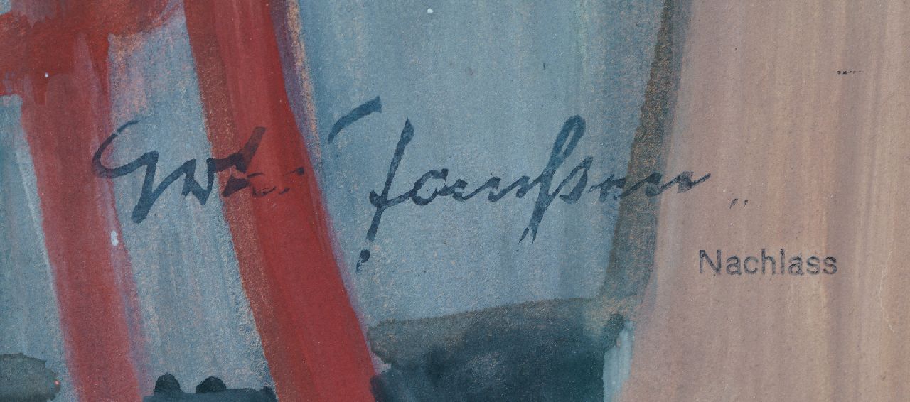 Gerhard Janssen Signaturen Im Café