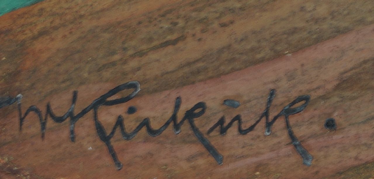 Willy Kukuk Signaturen Gebirgslandschaft