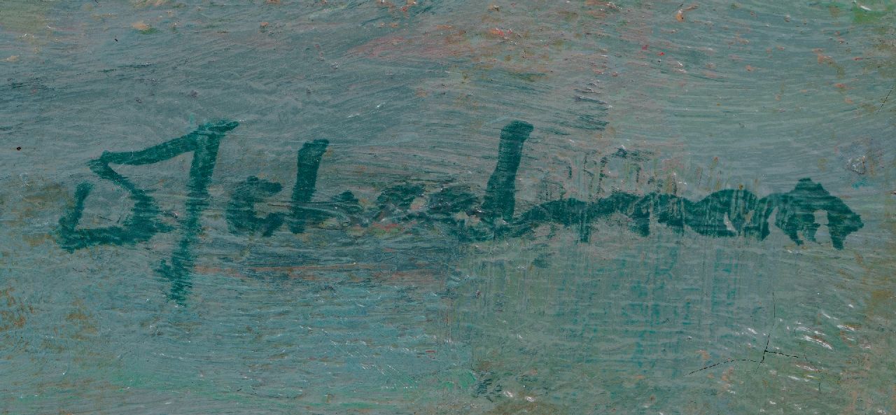 David Schulman Signaturen Blick auf den Amsterdam-Rheinkanaal