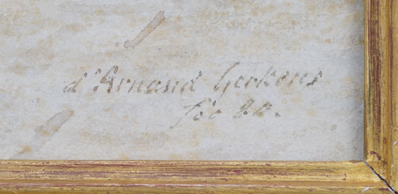Johannes Christiaan d' Arnaud Gerkens Signaturen In den Scheveninger Bosjes