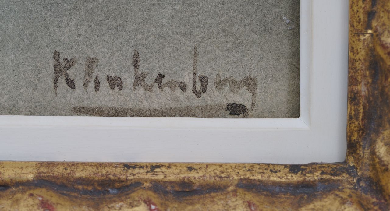 Karel Klinkenberg Signaturen Die Spuistraat in Den Haag am Königinnentag