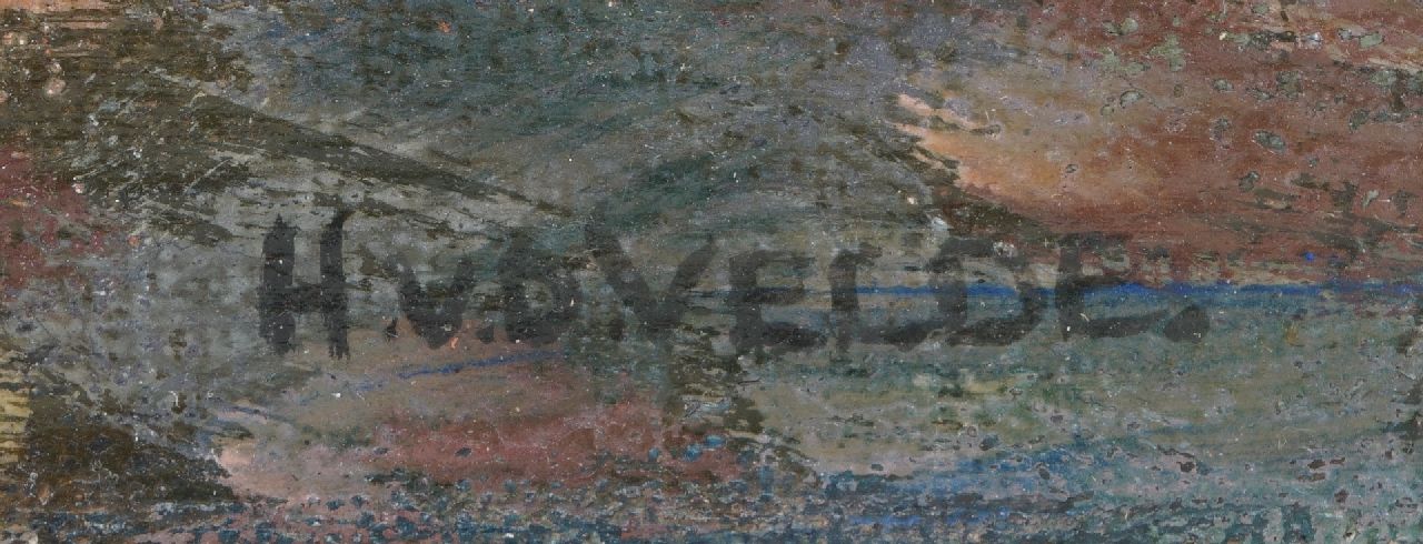 Henri van de Velde Signaturen Arkadische Landschaft