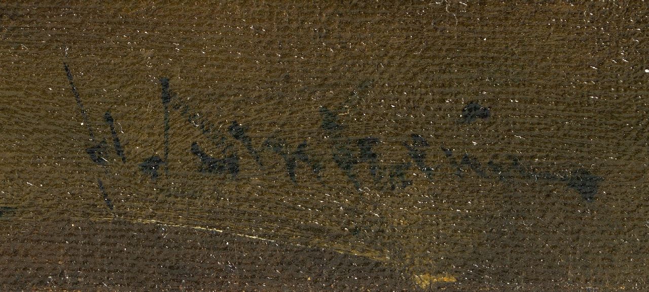 Floris Arntzenius Signaturen Zinnien in einer Kupfervase
