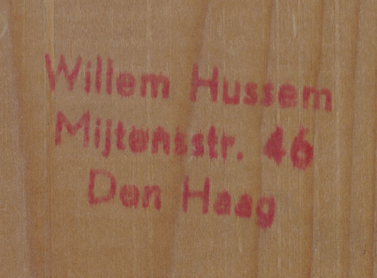 Willem Hussem Signaturen Komposition