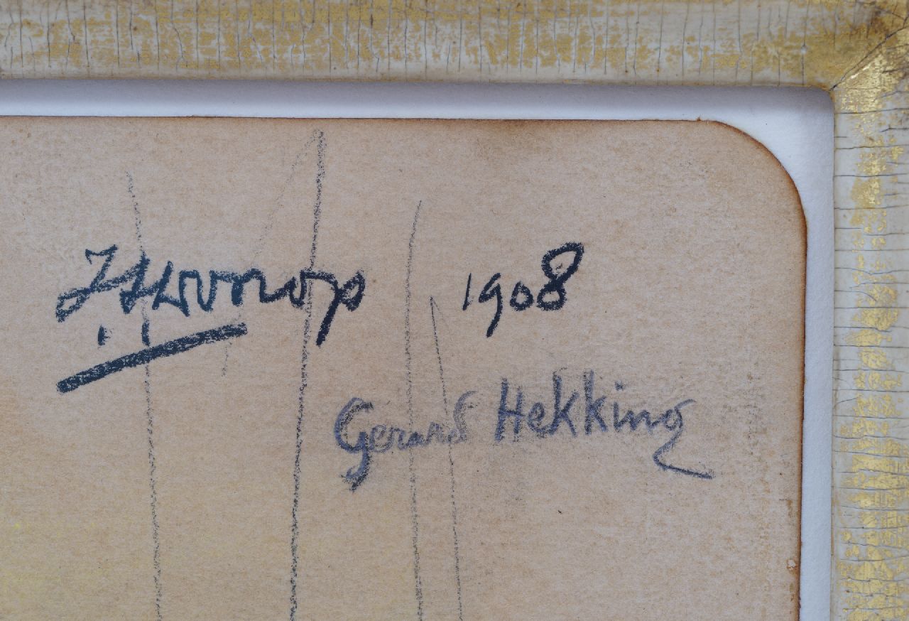 Jan Toorop Signaturen Gerard Hekking Cello spielend
