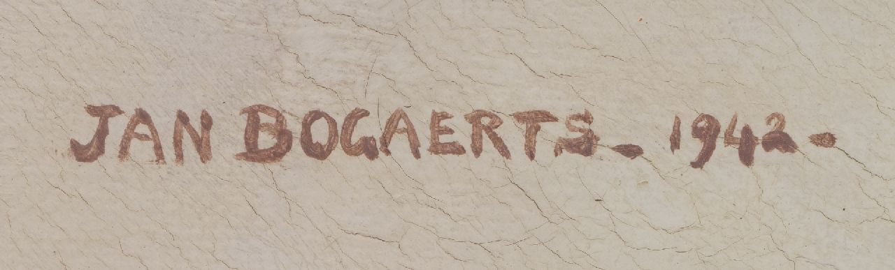 Jan Bogaerts Signaturen Stillleben mit Kölner Kanne und Goudapfeife