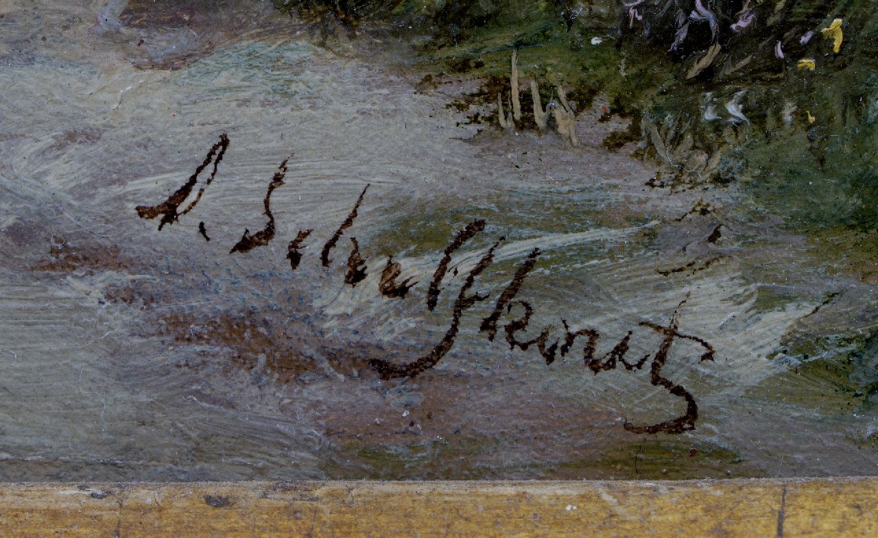 Andreas Schelfhout Signaturen Manöver der Haager Garnison auf dem Waalsdorpervlakte