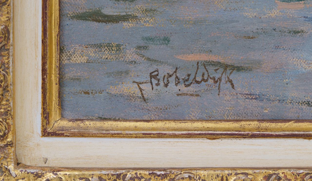 Felicien Bobeldijk Signaturen Ein Blick auf De Buitenkant (Prins Hendrikkade), Amsterdam