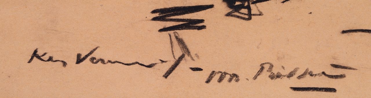 Kees Verwey Signaturen Zwei Reiter