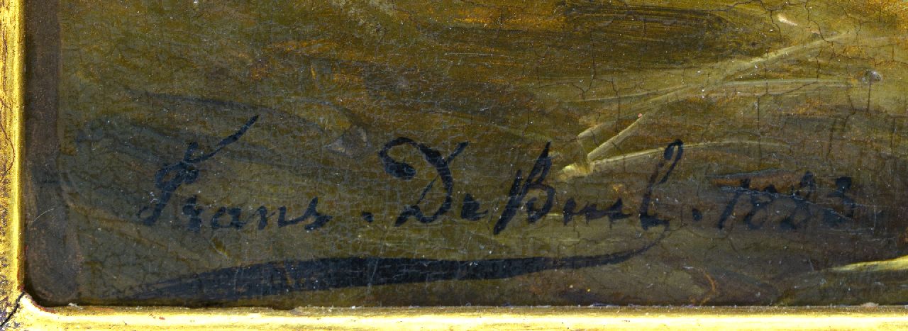 Frans de Beul Signaturen Schafe Im Stall