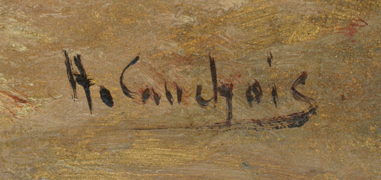 Eugène-Henri Cauchois Signaturen Stillleben mit Astern