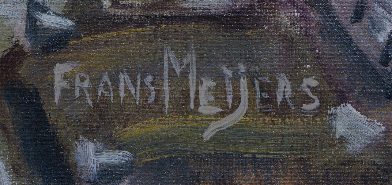 Frans Meijers Signaturen Blick auf den Rokin in Amsterdam von Arti