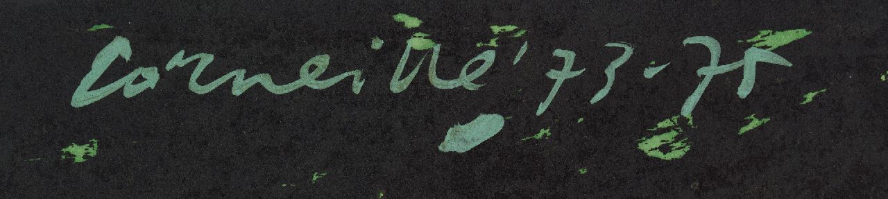 Corneille Signaturen Ohne Titel (aus der Serie Les aventures de Pinocchio)