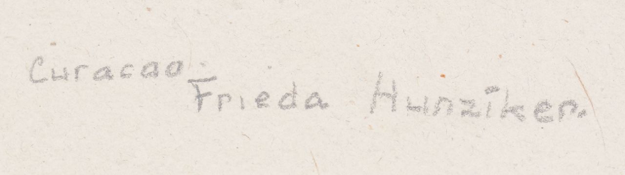 Frieda Hunziker Signaturen Komposition