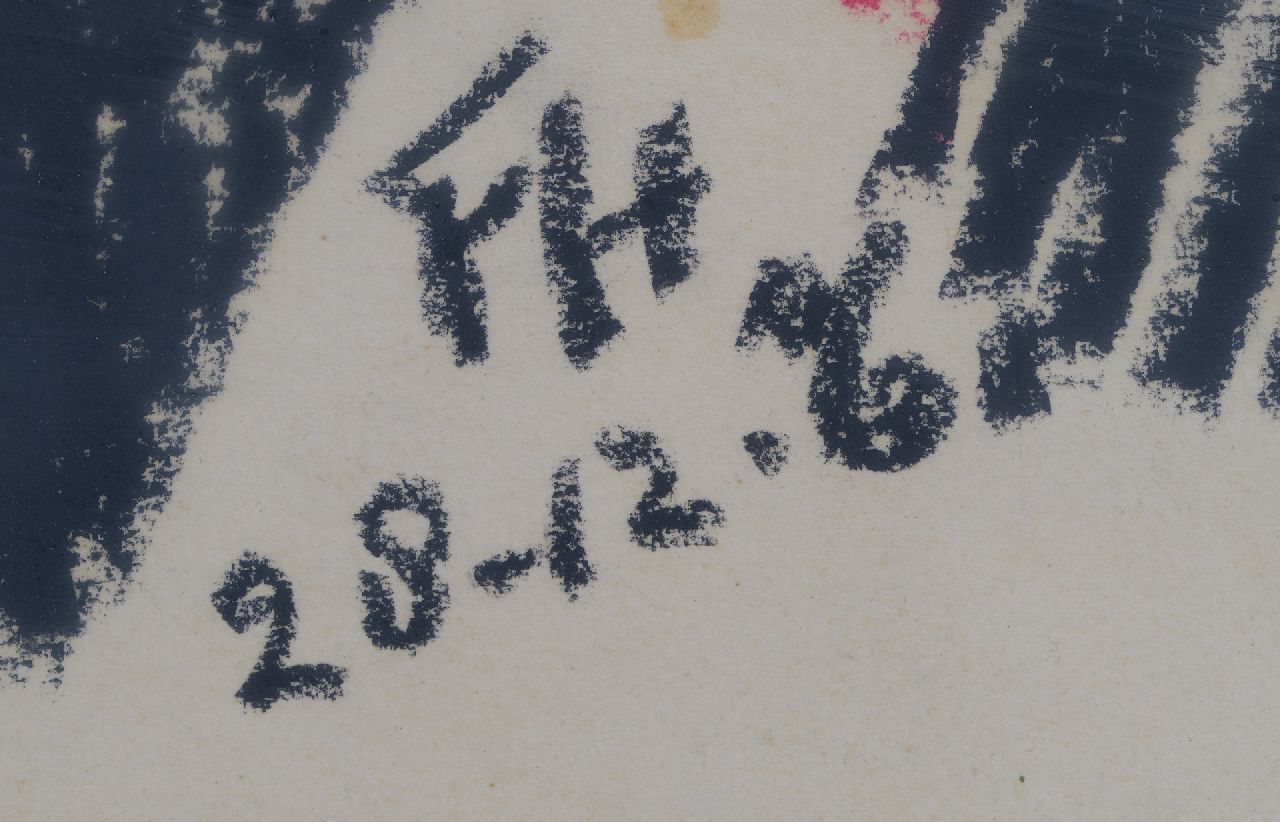 Frieda Hunziker Signaturen Komposition Nr. 3
