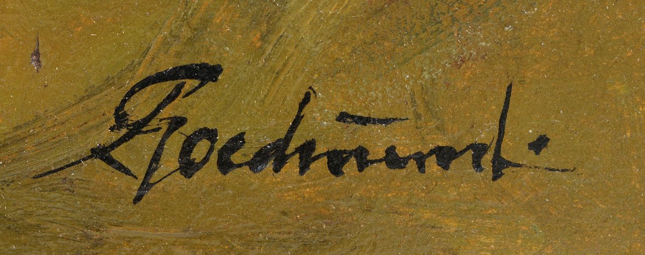 Theo Goedvriend Signaturen Stillleben mit geschälter Orange und Mandarine