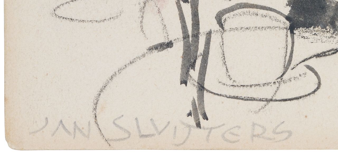 Jan Sluijters Signaturen Tanzsaal