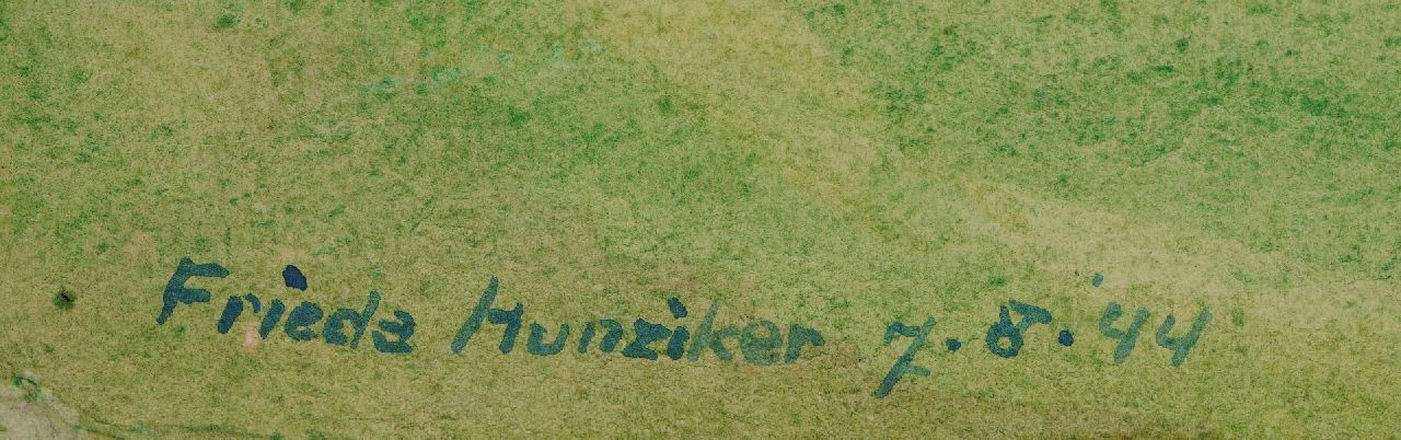 Frieda Hunziker Signaturen Landschaftspark von Schloss Twickel, Delden