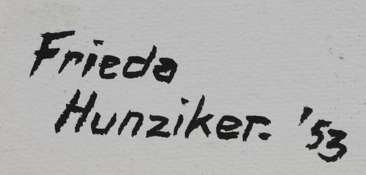 Frieda Hunziker Signaturen Insekt I