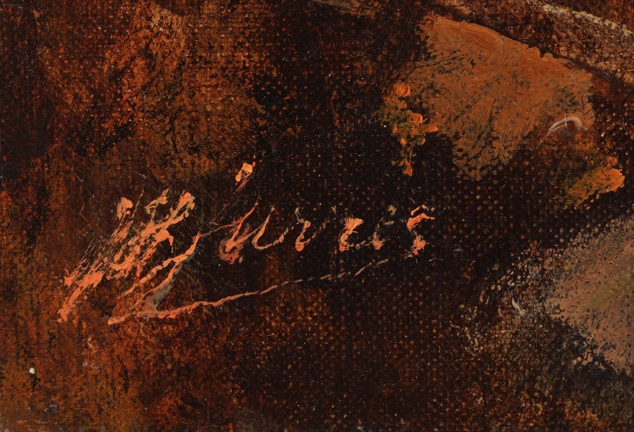 Johannes Hendricus Jurres Signaturen Römische Soldaten und ihre Pferde an einer Wasserstelle