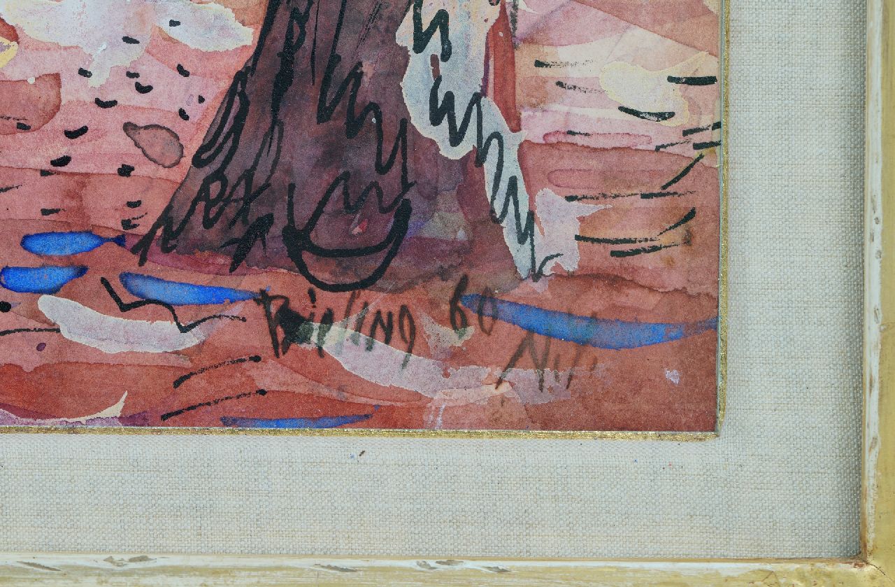 Herman Bieling Signaturen Summer in Belmont State Park, New York
