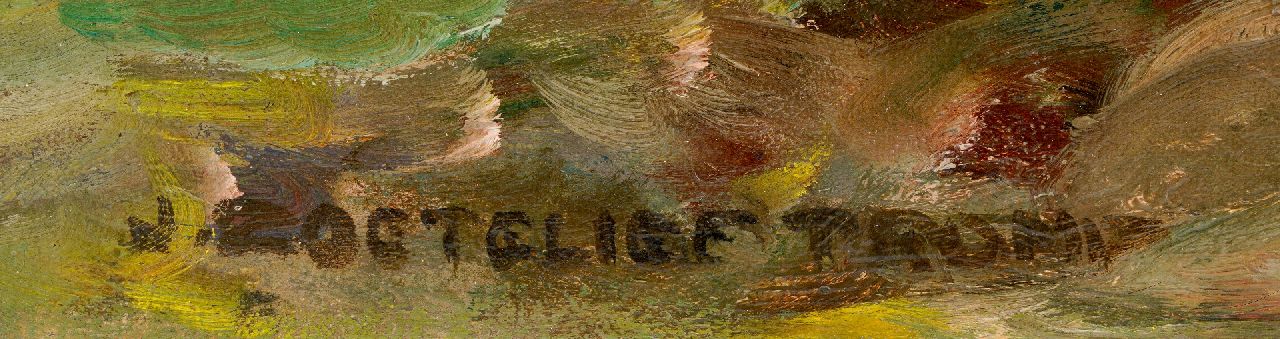 Jan Zoetelief Tromp Signaturen Zuhause mit der Familie, Katwijk