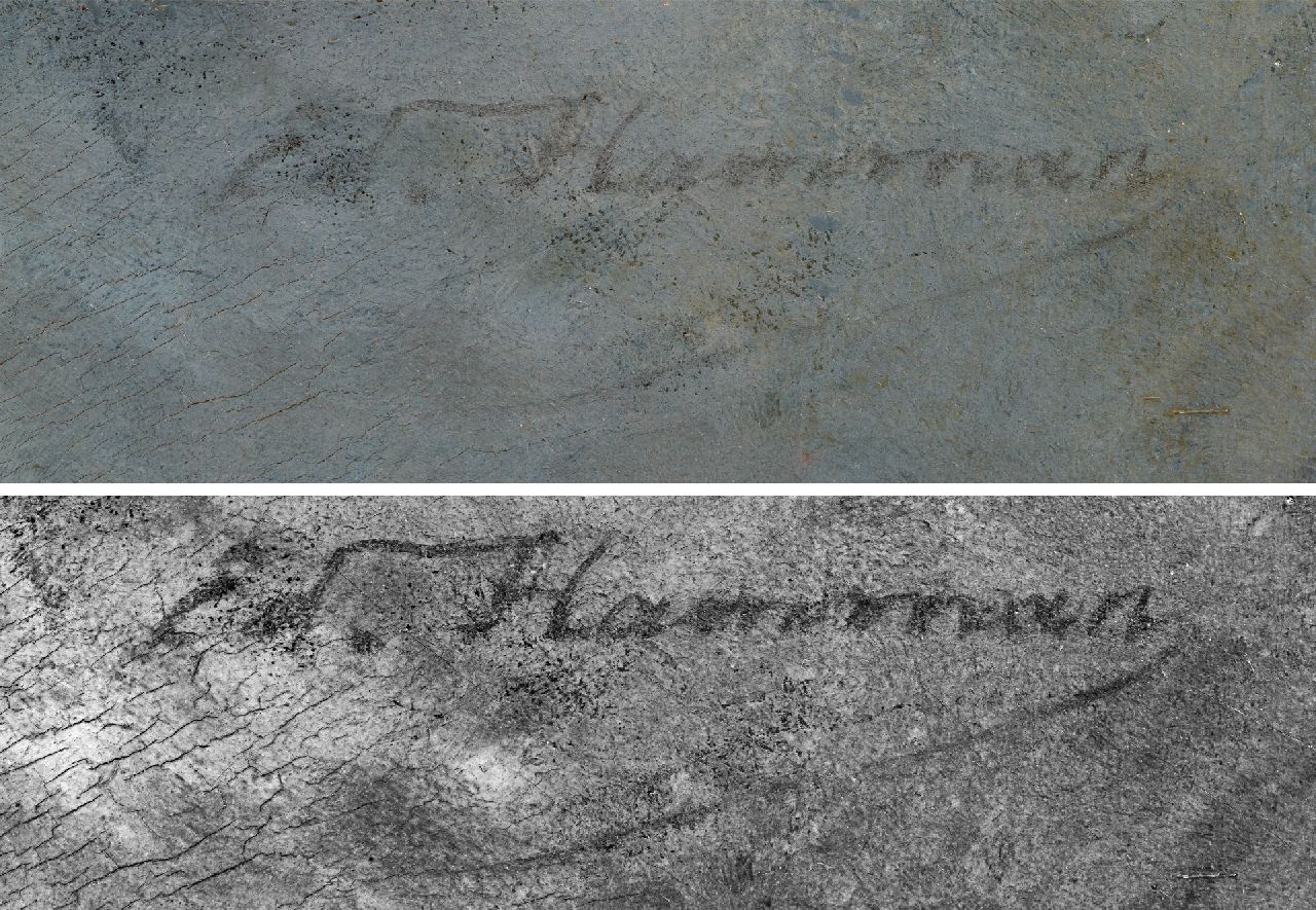 Edouard Hamman Signaturen Träumerei