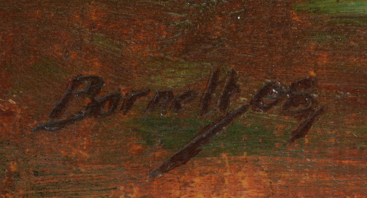 Walter Barnett Signaturen Rotten Row im Hyde Park, London