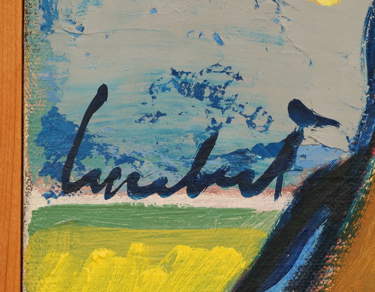 Lucebert Signaturen Halbnackte Frau