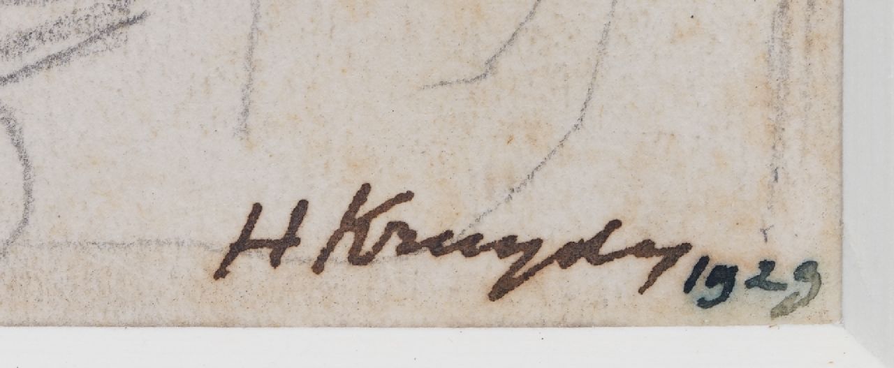 Herman Kruyder Signaturen Market vendor