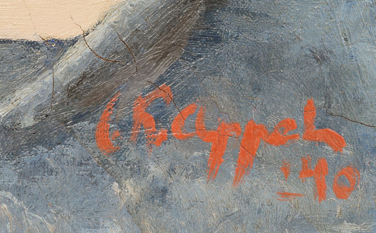 Karel Appel Signaturen Stillleben mit Sonnenblumen