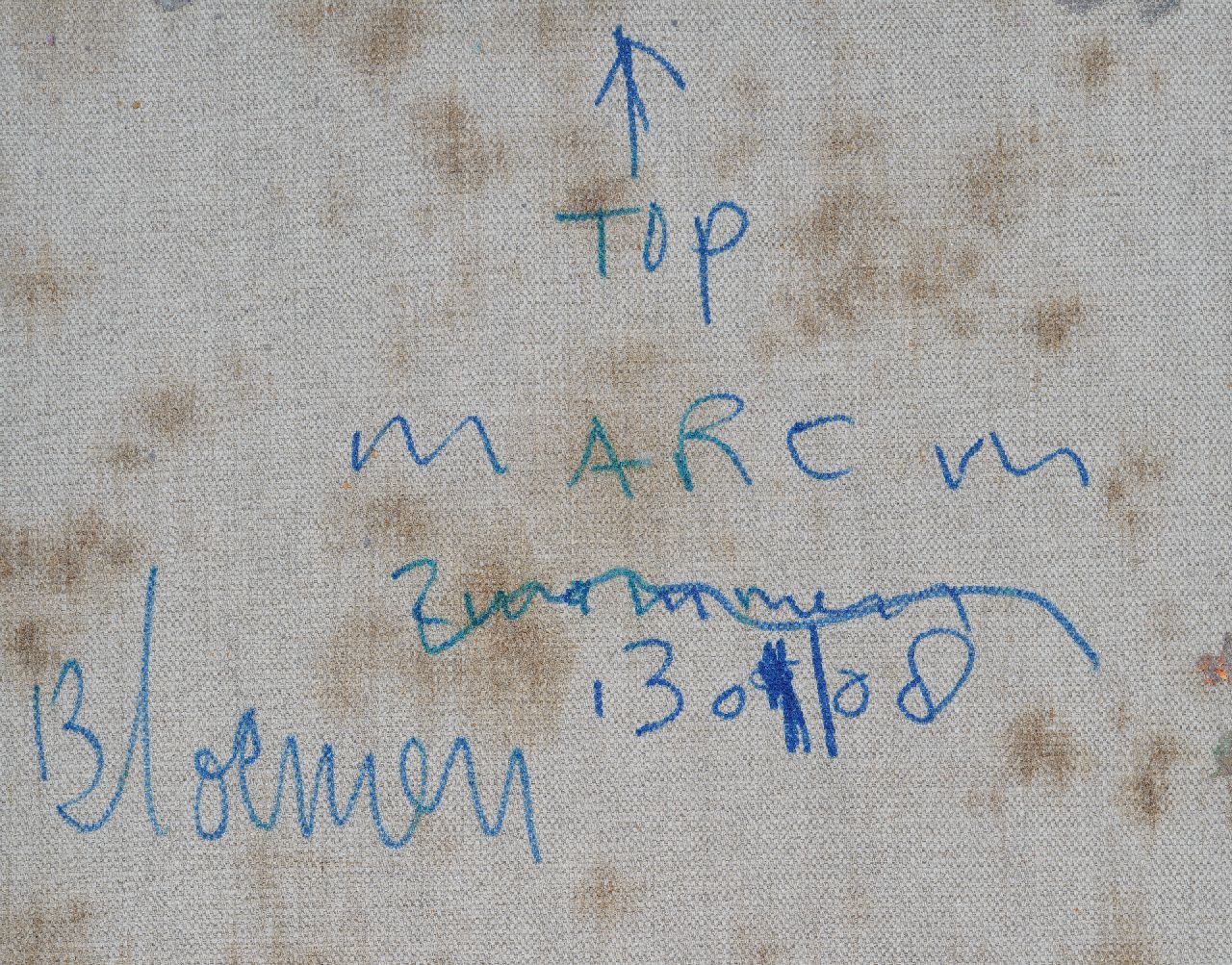 Marc Mulders Signaturen Blumen