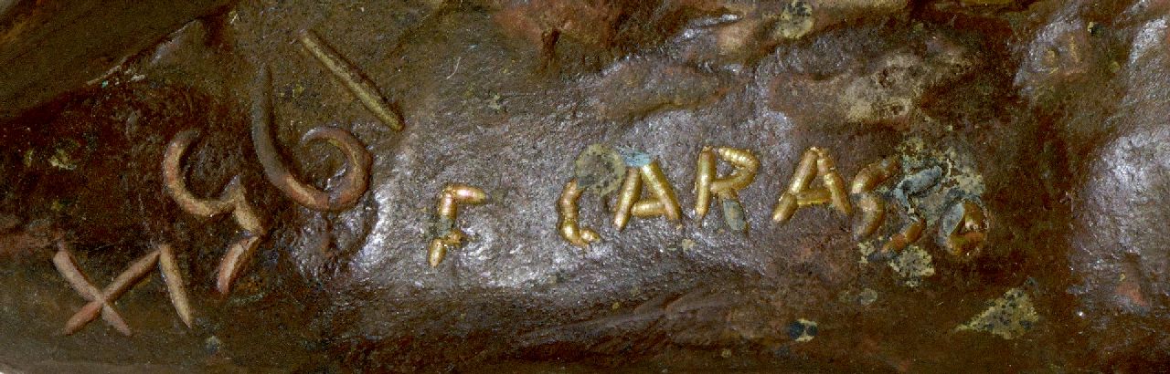 Fred Carasso Signaturen Reiter zu Pferd