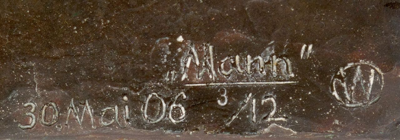 Waldemar Otto Signaturen Mann