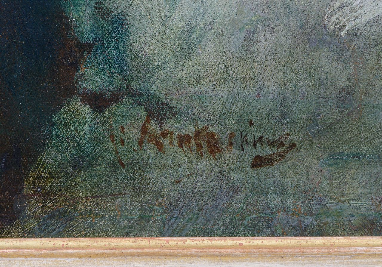 Floris Arntzenius Signaturen Porträt eines Mädchens